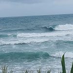 波の写真